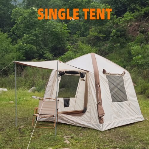 Camping inflatable tent-single tent