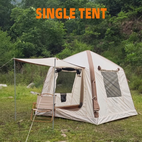 Camping inflatable tent-single tent