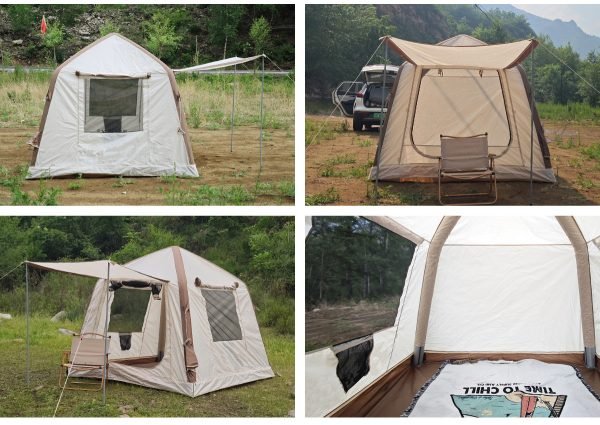 Camping inflatable tent-single tent