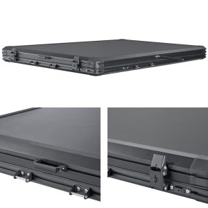 Aluminum Triangle Car Rooftop Tent 2 Person Clamshell Hard Top Roof Tent AHT131外壳 300x300