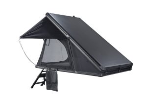 Aluminum Triangle Car Rooftop Tent 2 Person Clamshell Hard Top Roof Tent X8A8628 300x200