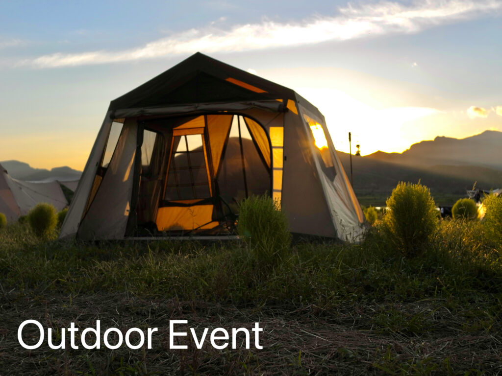 outdoor event