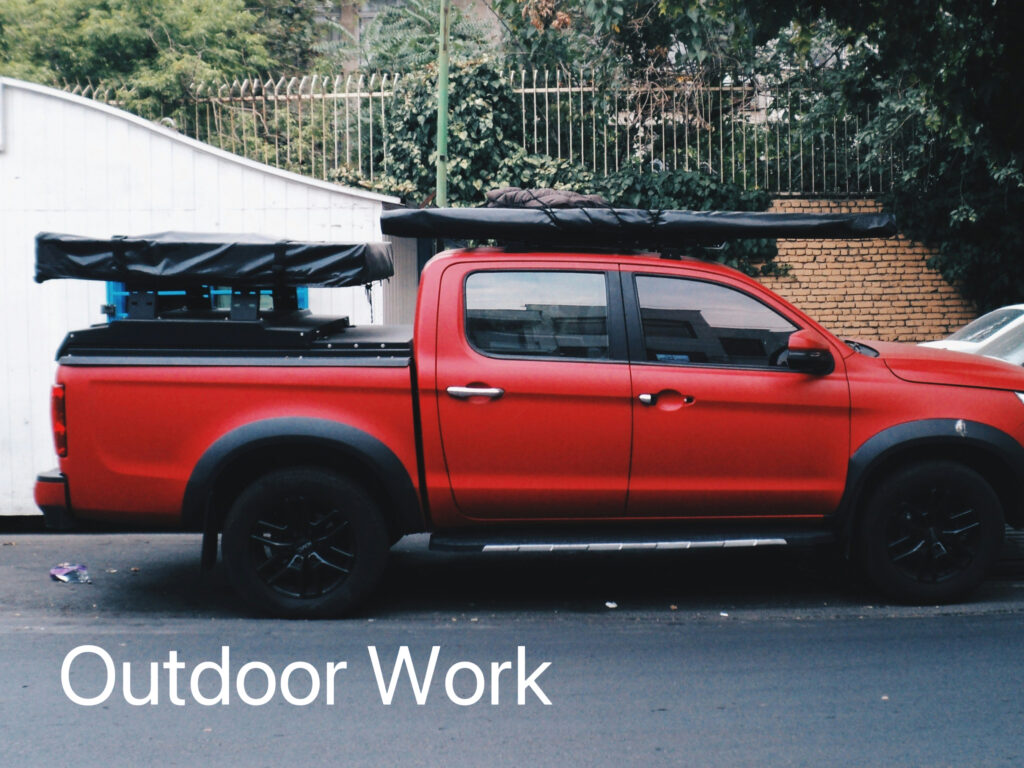outdoor work